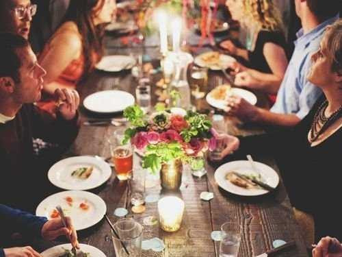 Dinner Party Ideas Pinterest
 A Bunch Strangers That Met An App Have Formed A