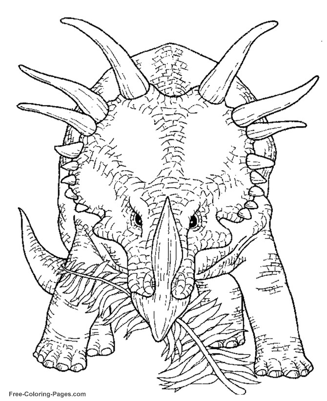 Dinosaur Coloring Pages For Adults
 Dinosaur Coloring Pages DinoPit
