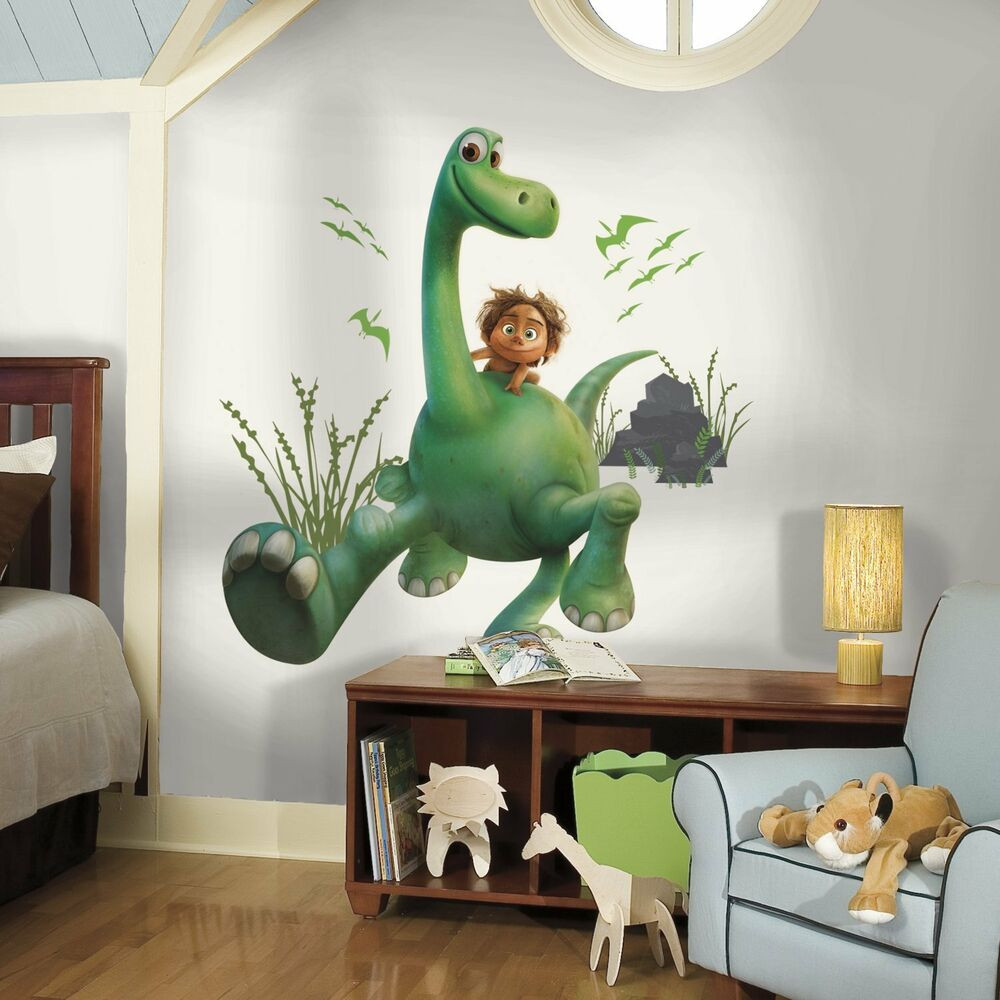 Dinosaur Kids Room Decor
 THE GOOD DINOSAUR ARLO BiG Wall Decals SPOT Room Decor