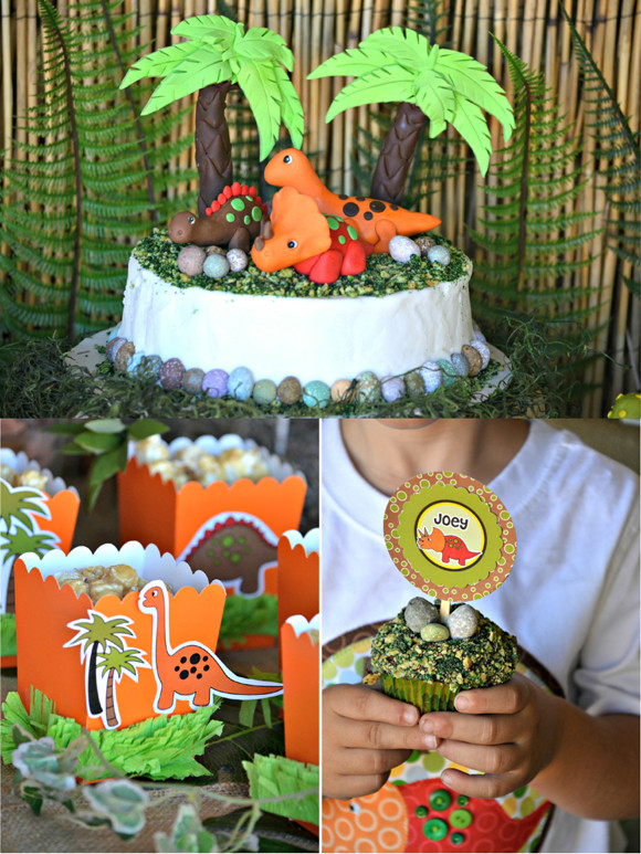 Dinosaurs Birthday Party
 Dinosaur Birthday Party Printables Supplies