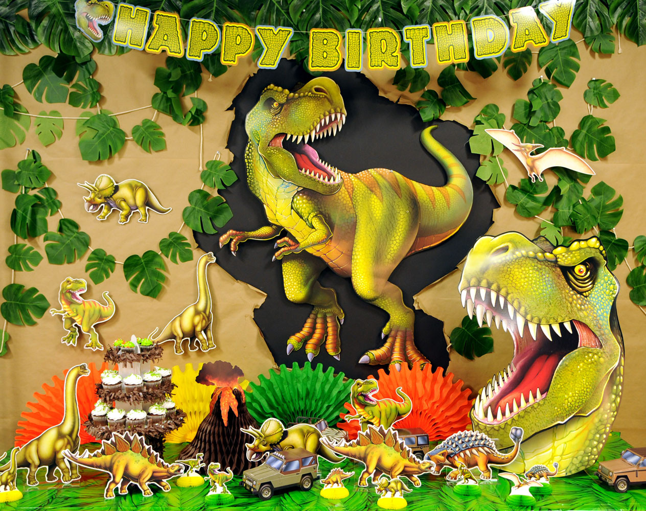 Dinosaurs Birthday Party
 Dinosaur Birthday Party Ideas & Inspiration