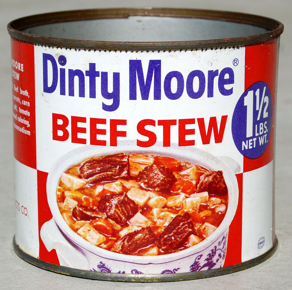 Dinty Moore Stew
 Dinty Moore Beef Stew 1960 s