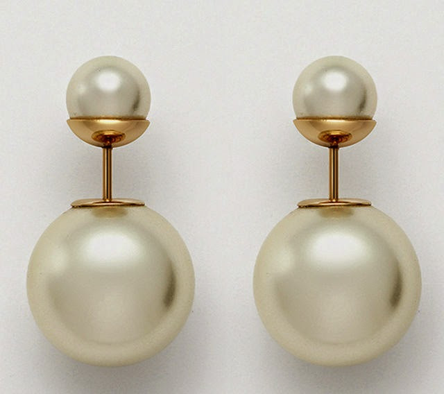 Dior Double Pearl Earrings
 Steal vs Splurge Dior Double Pearl Earrings