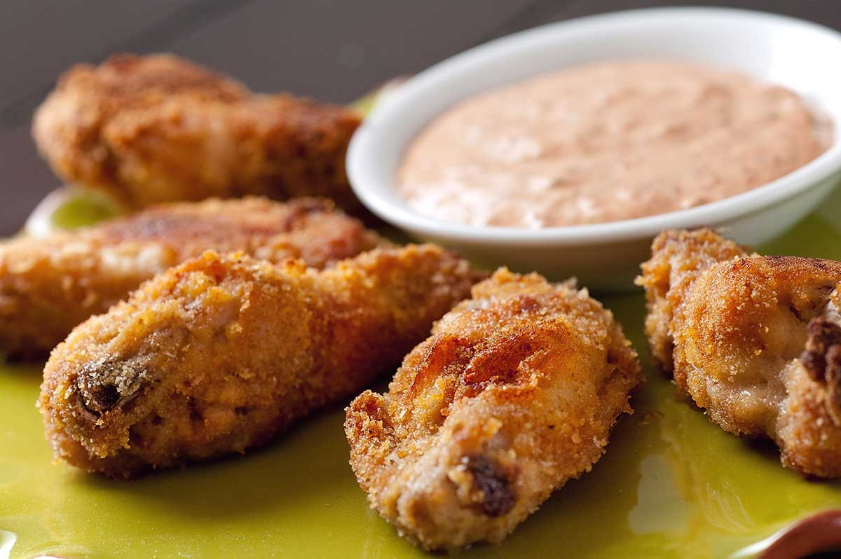 Dipping Sauces For Chicken Wings
 Spiced Chicken Wings with Chipotle Lime Dipping Sauce