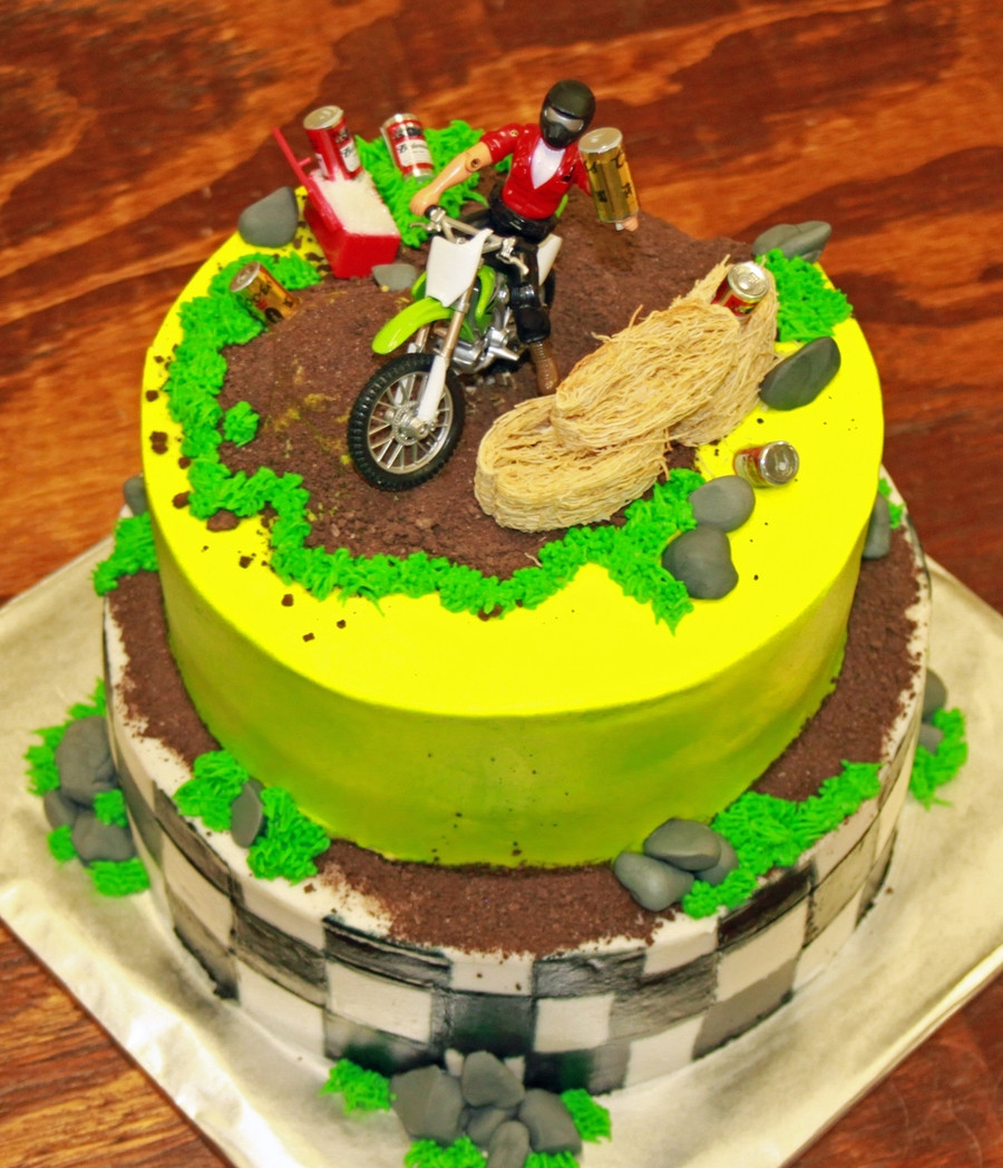 Dirt Bike Birthday Cakes
 Dirt Bike Birthday Cake CakeCentral