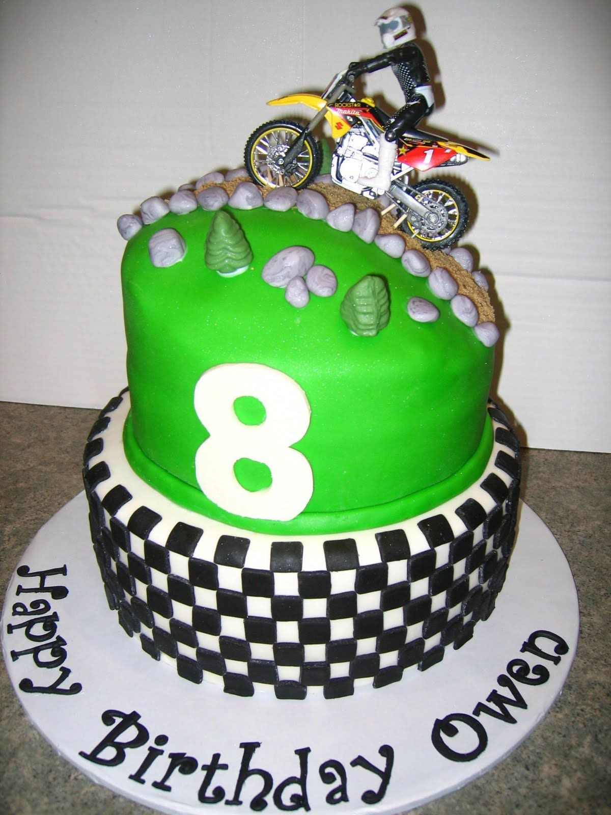 Dirt Bike Birthday Cakes
 motocross birthday party