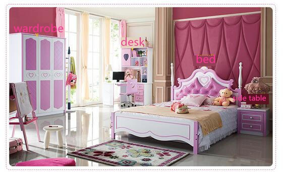 Discount Kids Bedroom Sets
 Kids bedroom furnitures sets bed bedside table wardrobe