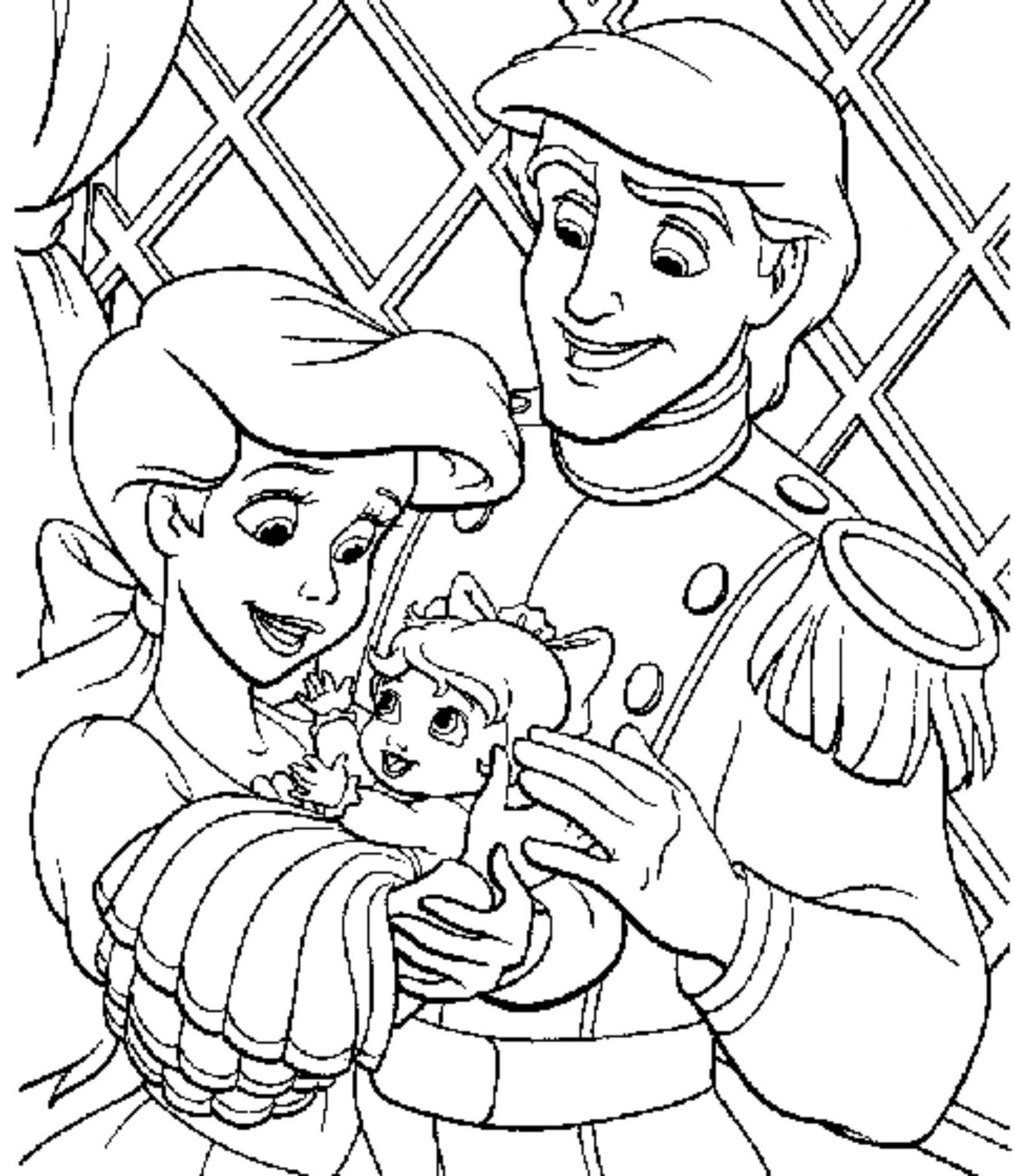 Disney Baby Princess Coloring Pages
 Print & Download Princess Coloring Pages Support The