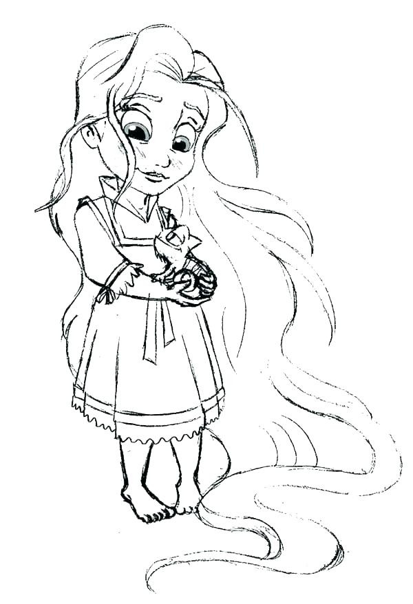 Disney Baby Princess Coloring Pages
 Baby Ariel Coloring Pages at GetColorings