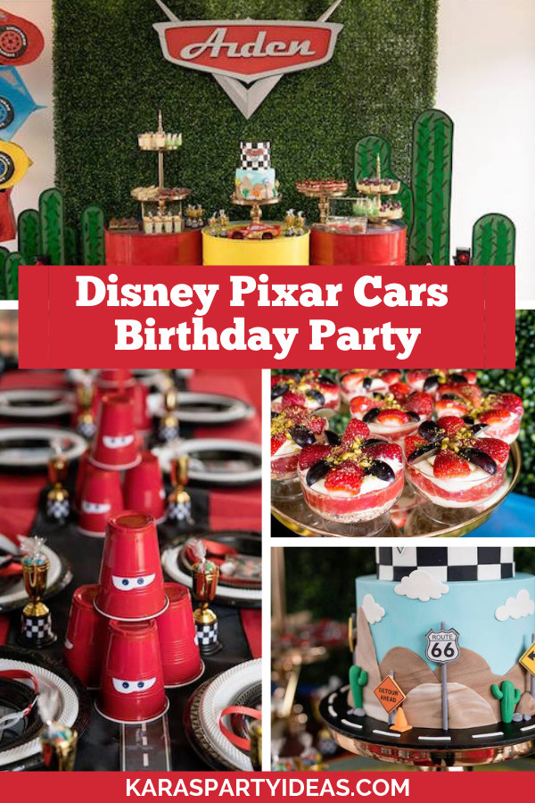 Disney Cars Birthday Decorations
 Kara s Party Ideas Disney Pixar Cars Birthday Party