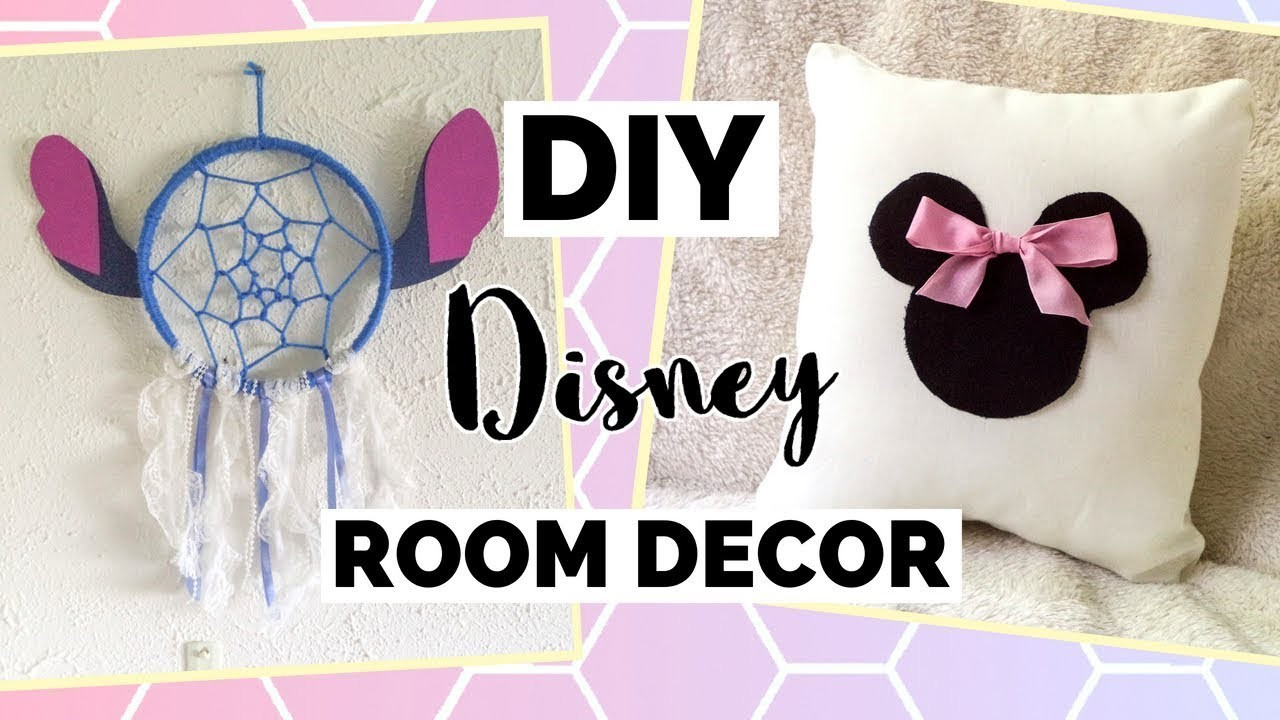 Disney DIY Room Decor
 2 DIY Disney Room Decor Ideas DIY Stitch Dreamcatcher & a