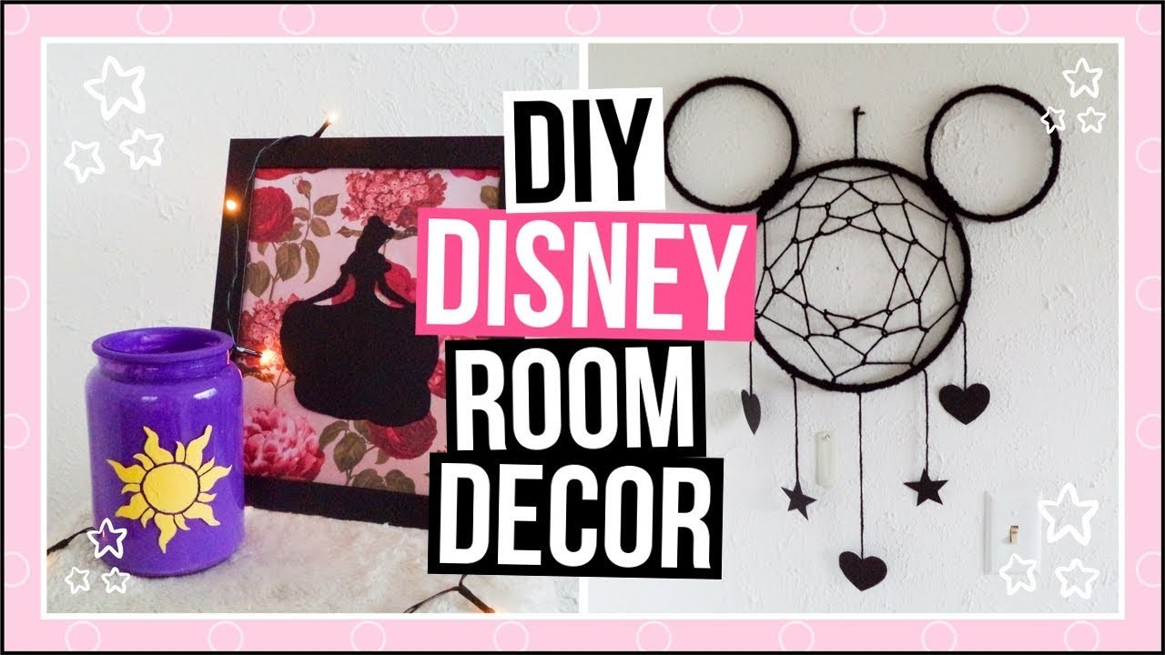Disney DIY Room Decor
 DIY Disney Room Decor Ideas Mickey Mouse Dreamcatcher