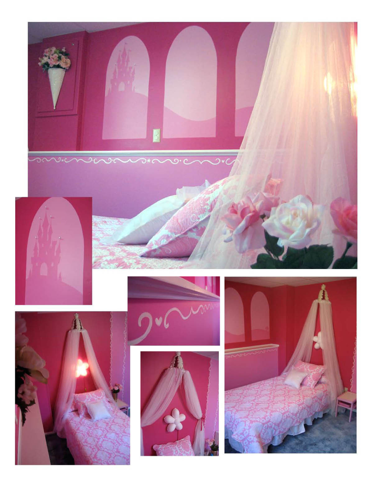 Disney DIY Room Decor
 ID Mommy DIY Princess Themed Bedroom by Heidi Panelli