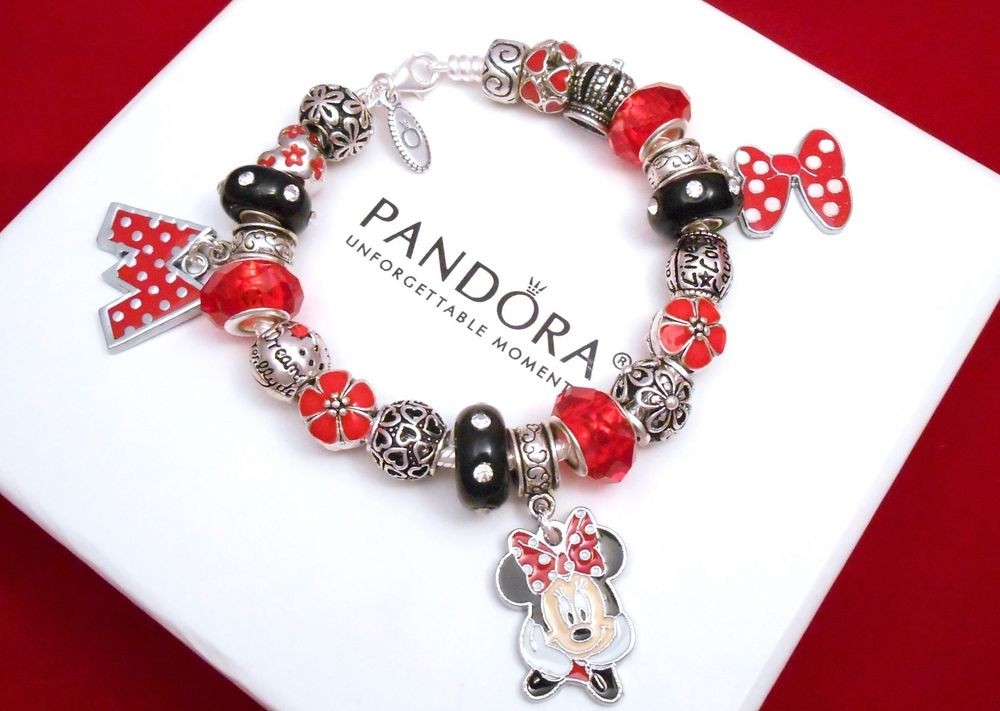 Disney Pandora Bracelet
 Authentic Pandora Silver Charm Bracelet with European