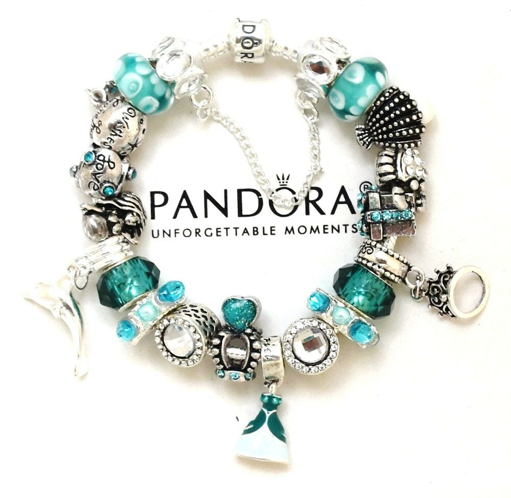 Disney Pandora Bracelet
 Pandora Bracelet Silver Disney Princess Ariel Mermaid