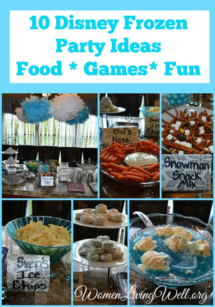 Disney Party Food Ideas
 10 Disney Frozen Party Ideas Food Games and Fun