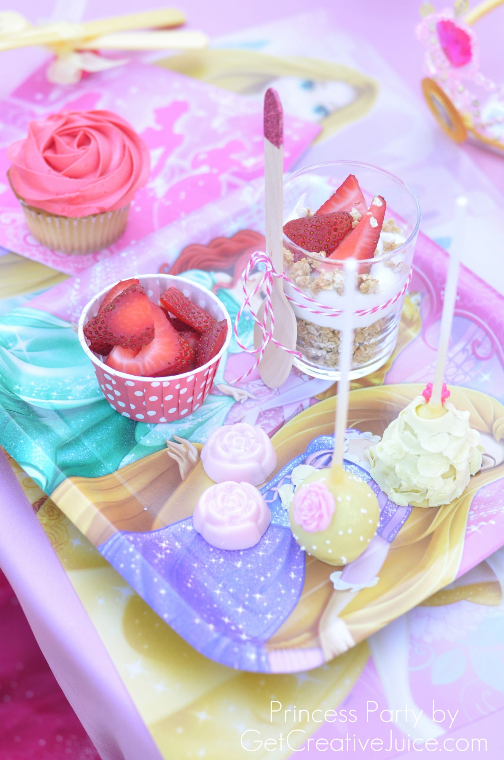Disney Party Food Ideas
 Disney Princess Party with Belle Part 2 Creative Juice
