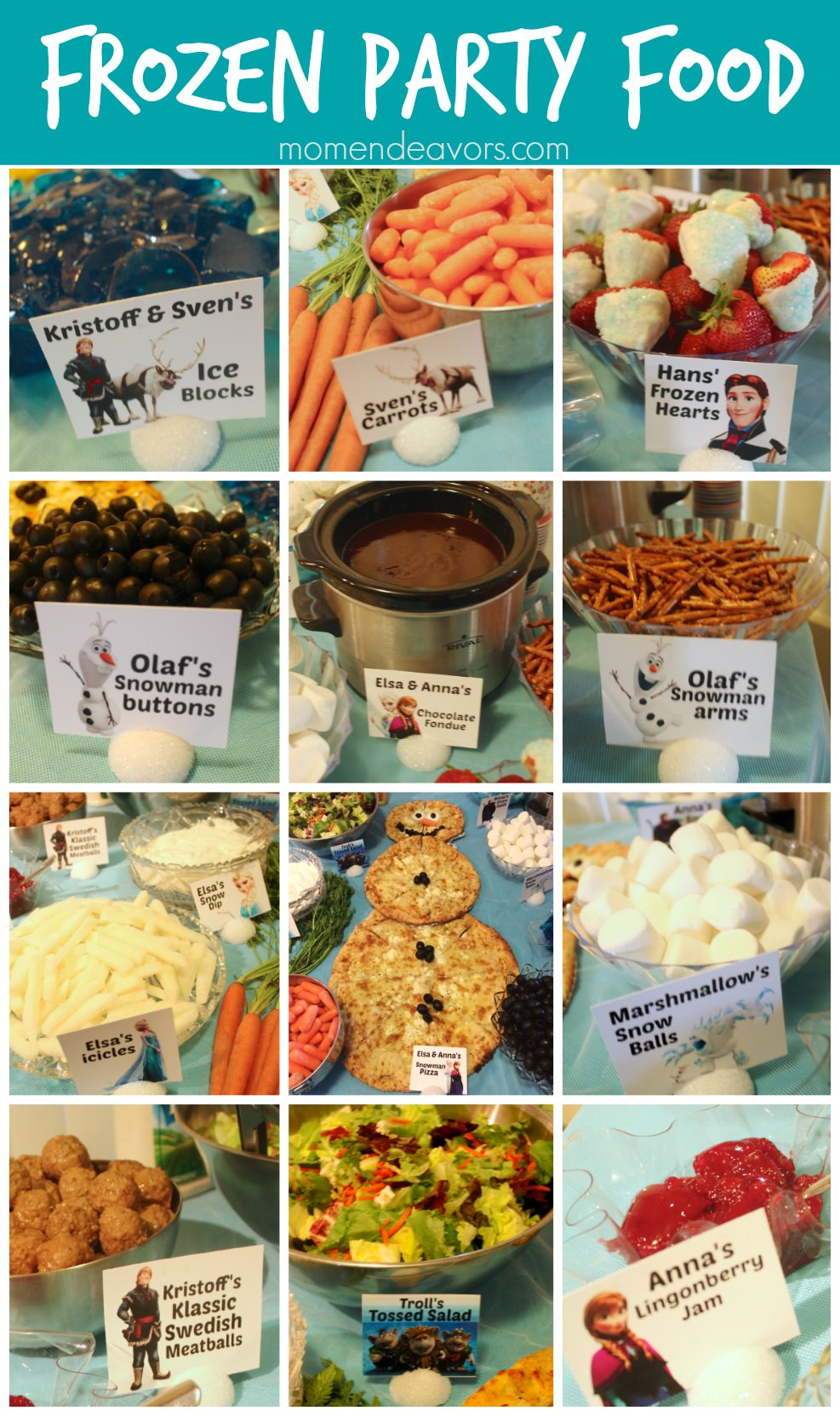 Disney Party Food Ideas
 The Year of Disney’s FROZEN – Top Posts of 2014