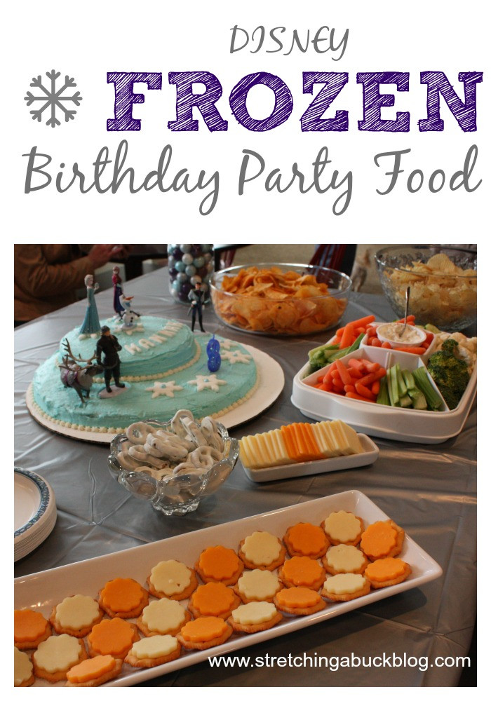 Disney Party Food Ideas
 Disney Frozen Birthday Party Ideas Stretching a Buck