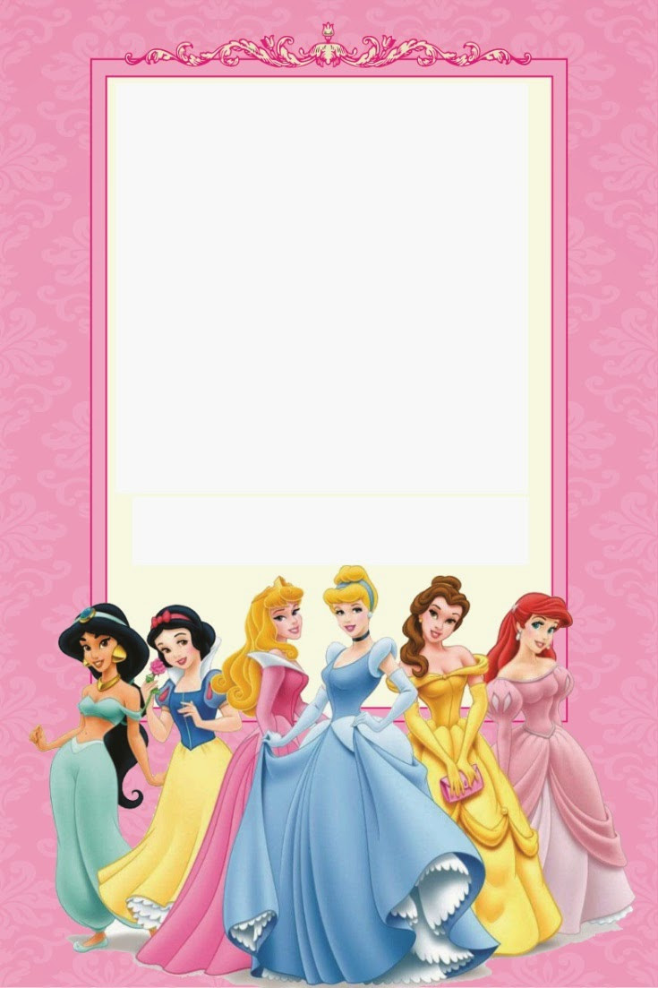 Disney Princess Birthday Invitations
 Disney Princess Party Free Printable Mini Kit Editable