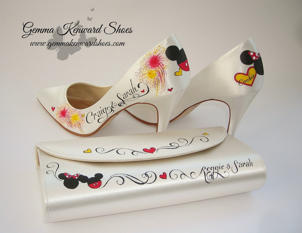Disney Wedding Shoes
 Calling all Disney Fans Check These Wedding Shoes Out
