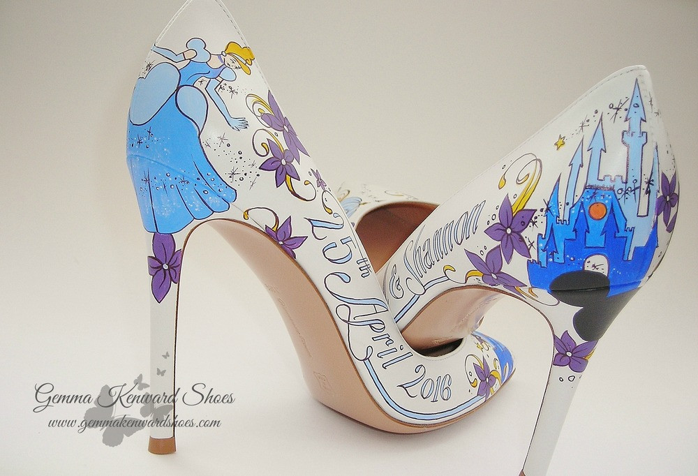 Disney Wedding Shoes
 Have you seen these Disney Fairytale Princess Wedding Shoes