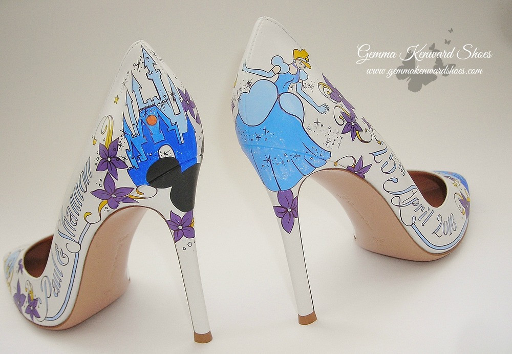 Disney Wedding Shoes
 Have you seen these Disney Fairytale Princess Wedding Shoes