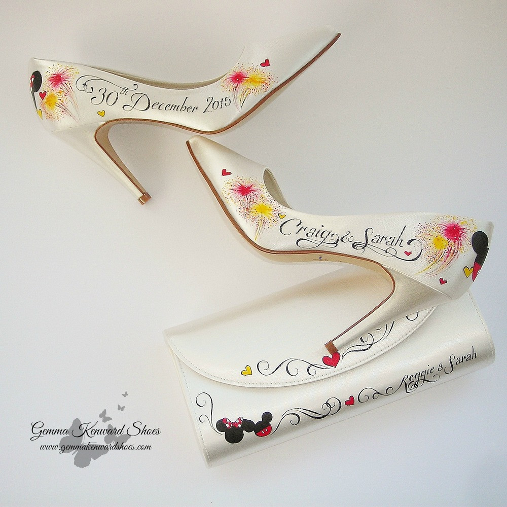 Disney Wedding Shoes
 Calling all Disney Fans Check These Wedding Shoes Out