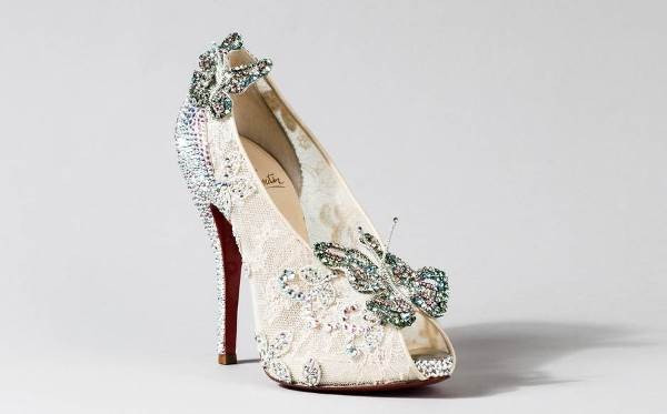 Disney Wedding Shoes
 Cinderella inspired Disney Princess Wedding Shoes