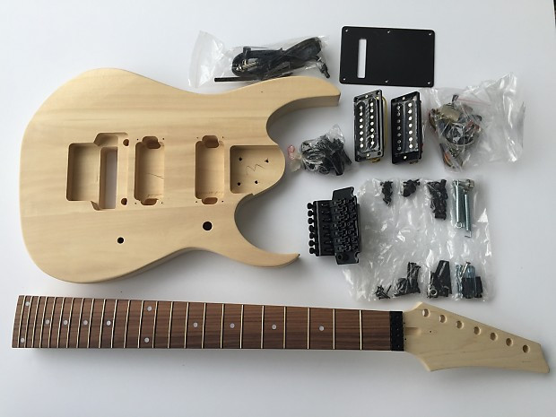 DIY 7 String Guitar Kit
 The Fretwire DIY Electric Guitar Kit 7 string Build Your