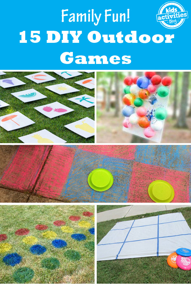 DIY Activities For Kids
 15 Outdoor Games that are Fun for the Whole Family