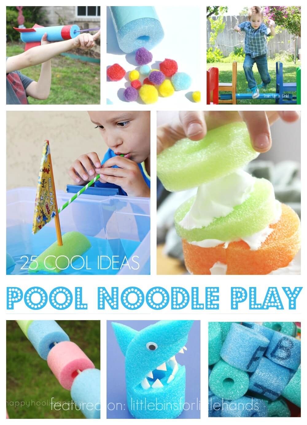 DIY Activities For Kids
 25 Awesome Pool Noodle Activities for Kids