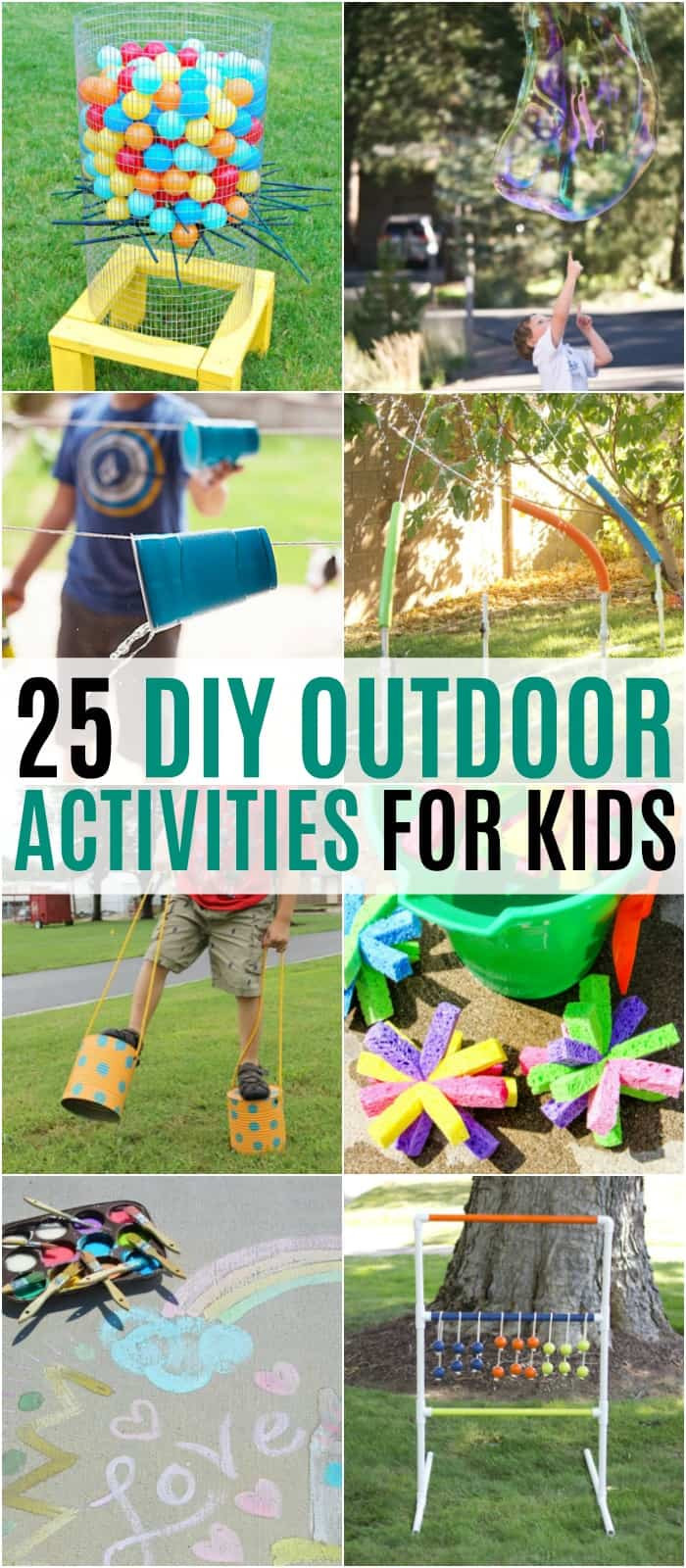 DIY Activities For Kids
 25 DIY Outdoor Activities for Kids ⋆ Real Housemoms