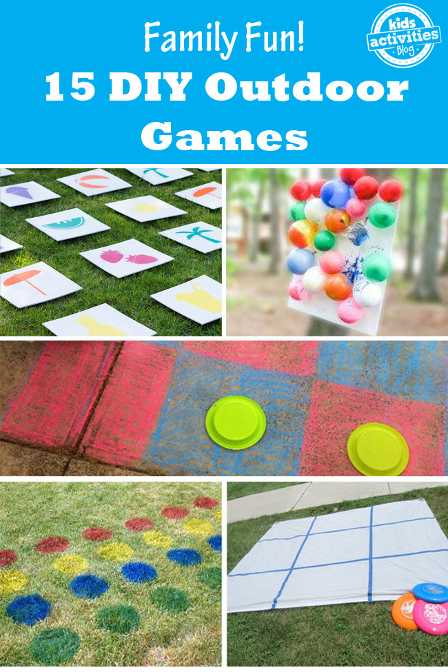 DIY Activities For Toddlers
 15 Outdoor Games that are Fun for the Whole Family
