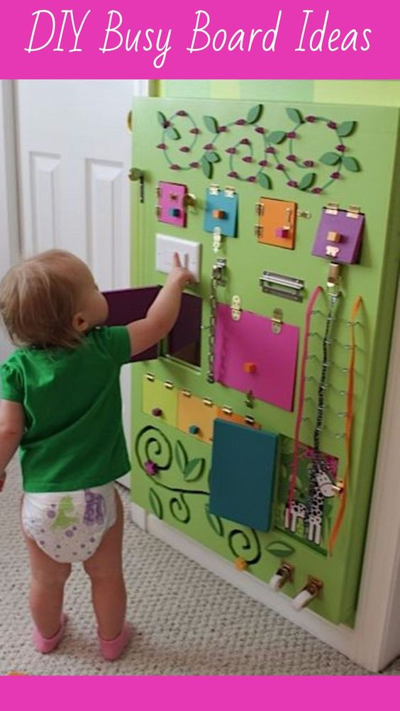 DIY Activity Board For Toddlers
 57 Sensory Board Ideas for Toddlers Easy DIY Activity