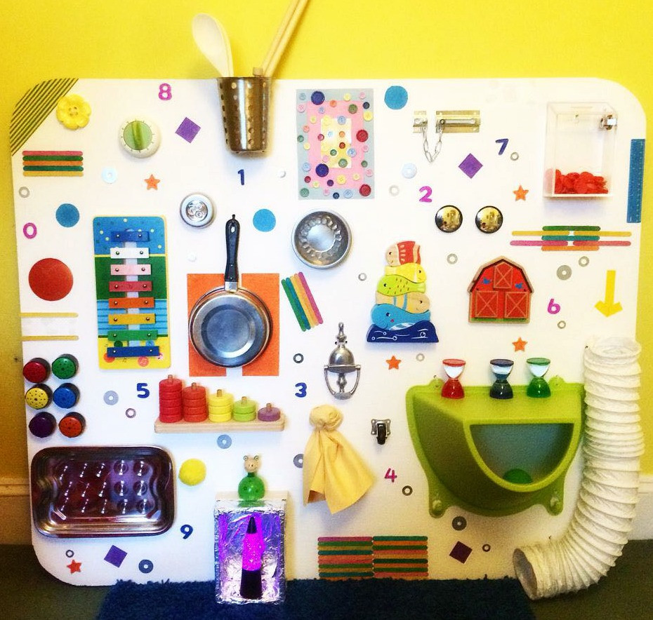 DIY Activity Board For Toddlers
 Learning and Exploring Through Play DIY Sensory Board Fun