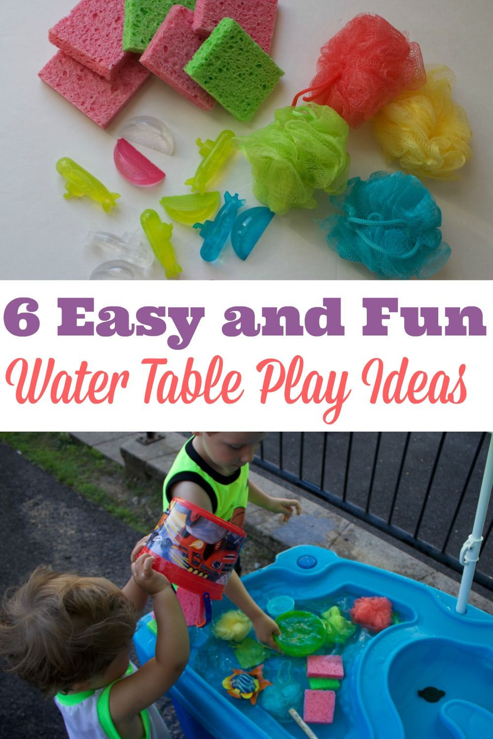 DIY Activity Table For Toddlers
 Water Table Play Ideas
