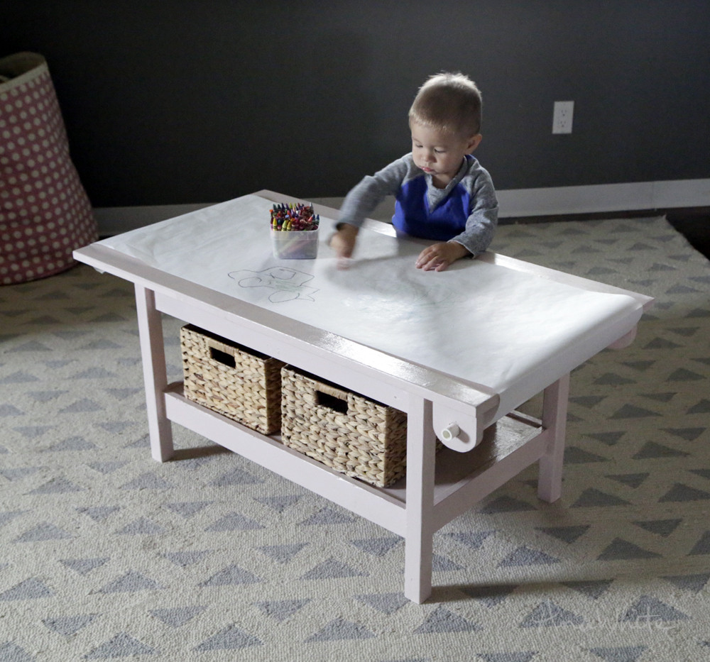 DIY Activity Table For Toddlers
 Ana White