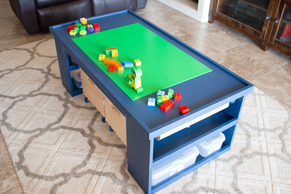 DIY Activity Table For Toddlers
 Free Plans Build a DIY 4 in 1 Activity Table Addicted