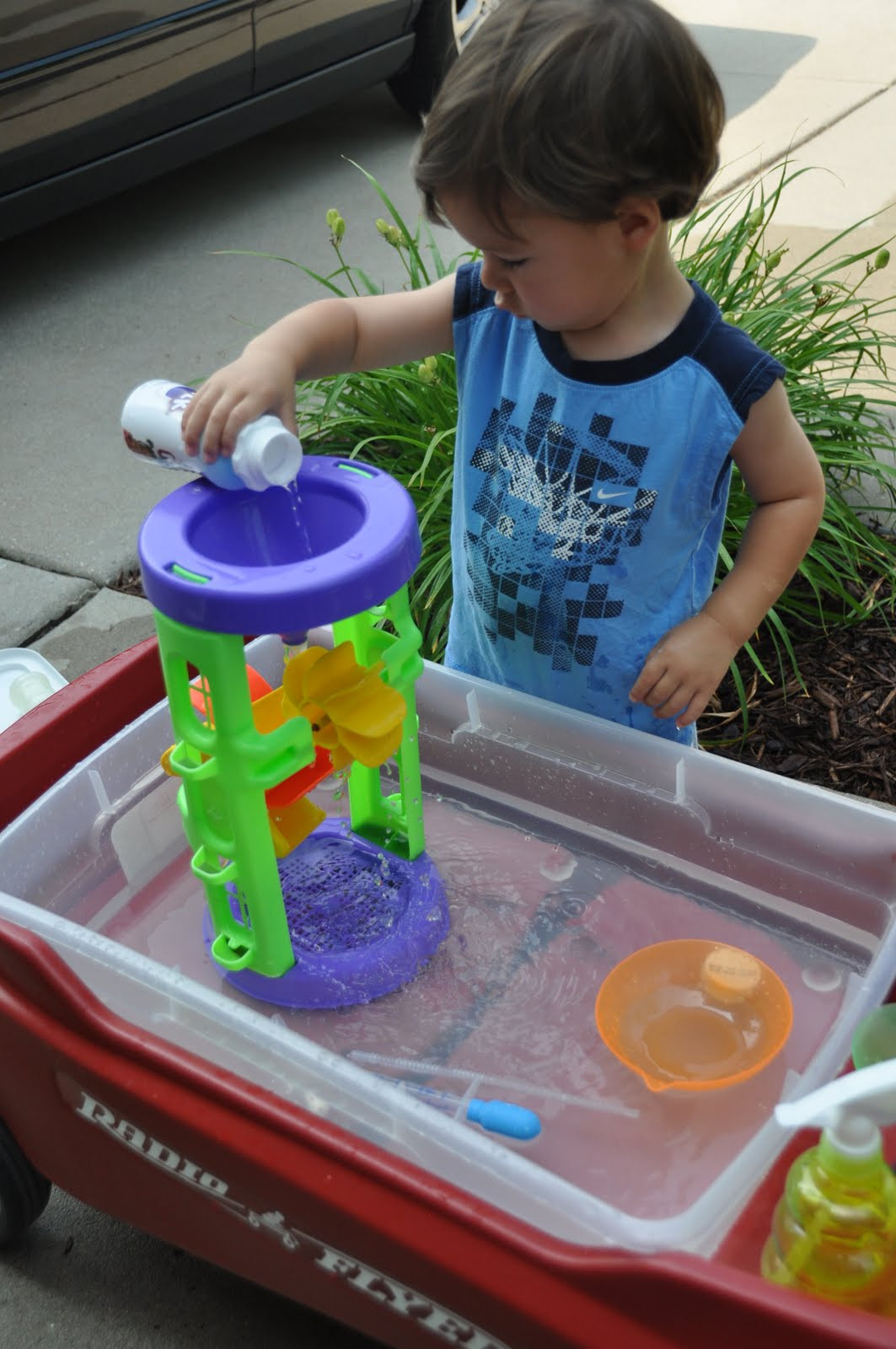 DIY Activity Table For Toddlers
 Homemade Water Table