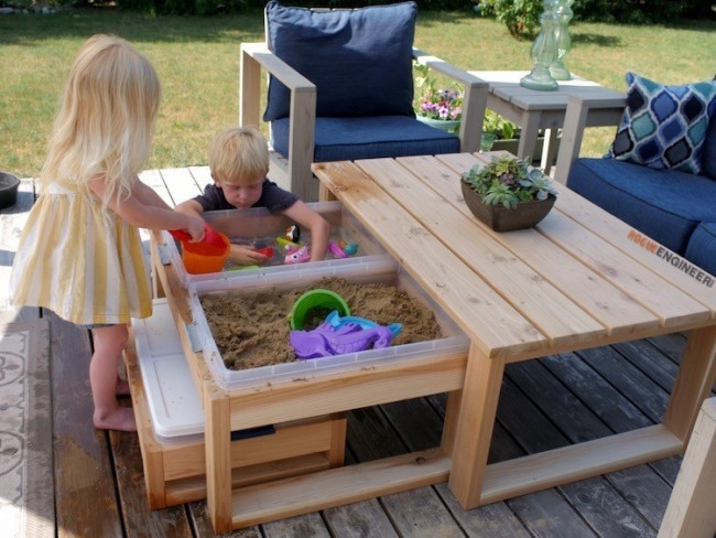 DIY Activity Table For Toddlers
 Perfect Outdoor Activity Table for Kids and Adults