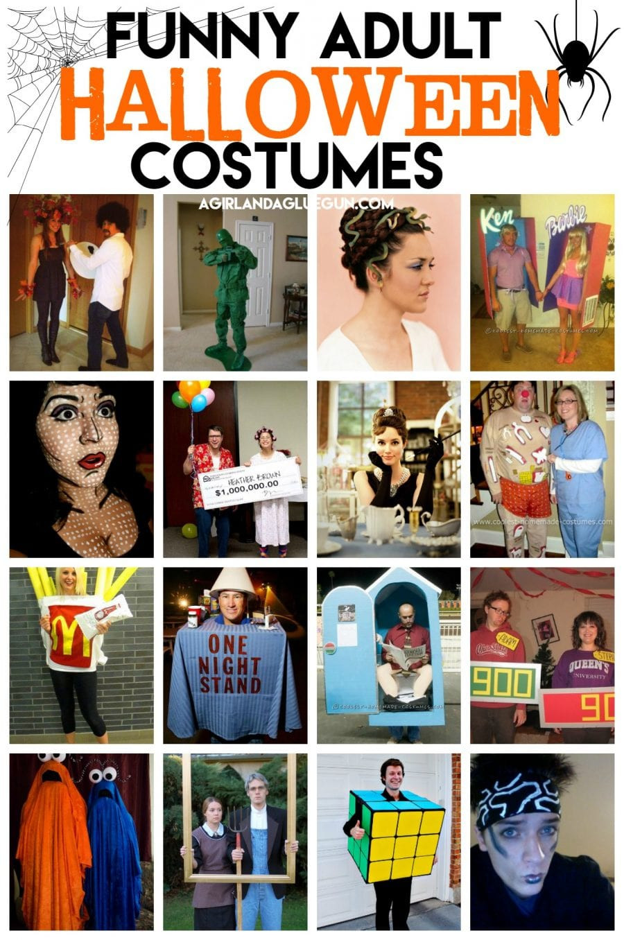 DIY Adult Halloween Costumes
 Funny Halloween Costumes for Adults that you can DIY A