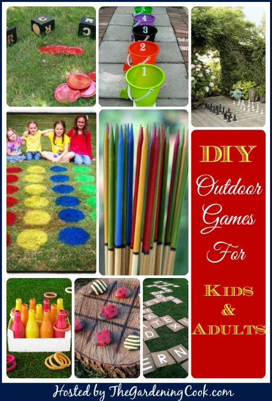 DIY Adult Party Games
 Outdoor Games for Kids and Adults