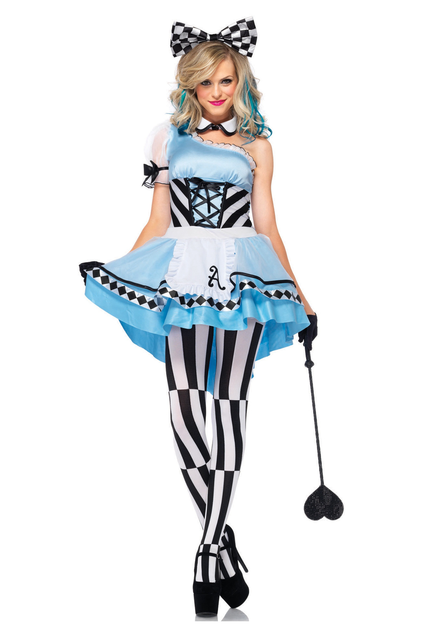 DIY Alice In Wonderland Costume Adults
 Adult Psychedelic Alice Costume