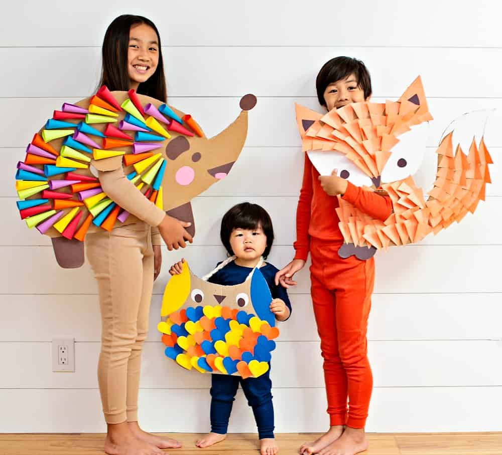 DIY Animal Costumes For Kids
 20 CUTE AND EASY DIY HALLOWEEN COSTUMES FOR KIDS Hello