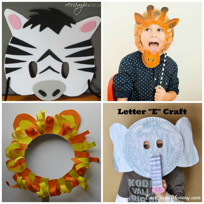 DIY Animal Masks
 30 DIY Mask Ideas for Kids