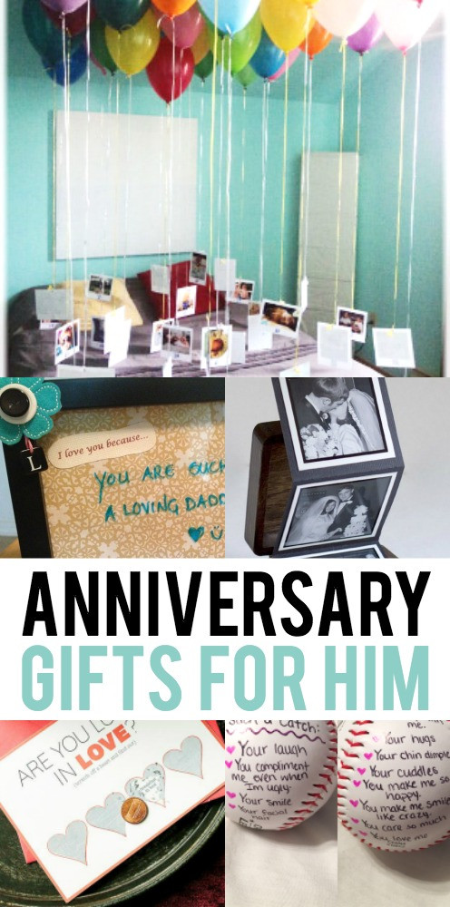 DIY Anniversary Gift Ideas For Him
 Anniversary Gifts for Him