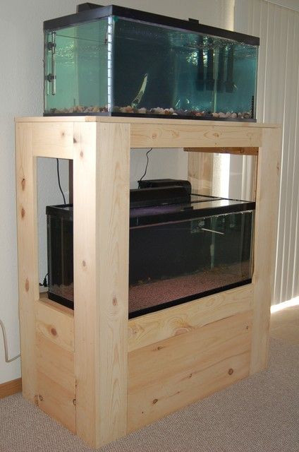 DIY Aquarium Rack
 Diy Fish Tank Stand 40 Gallon Breeder WoodWorking