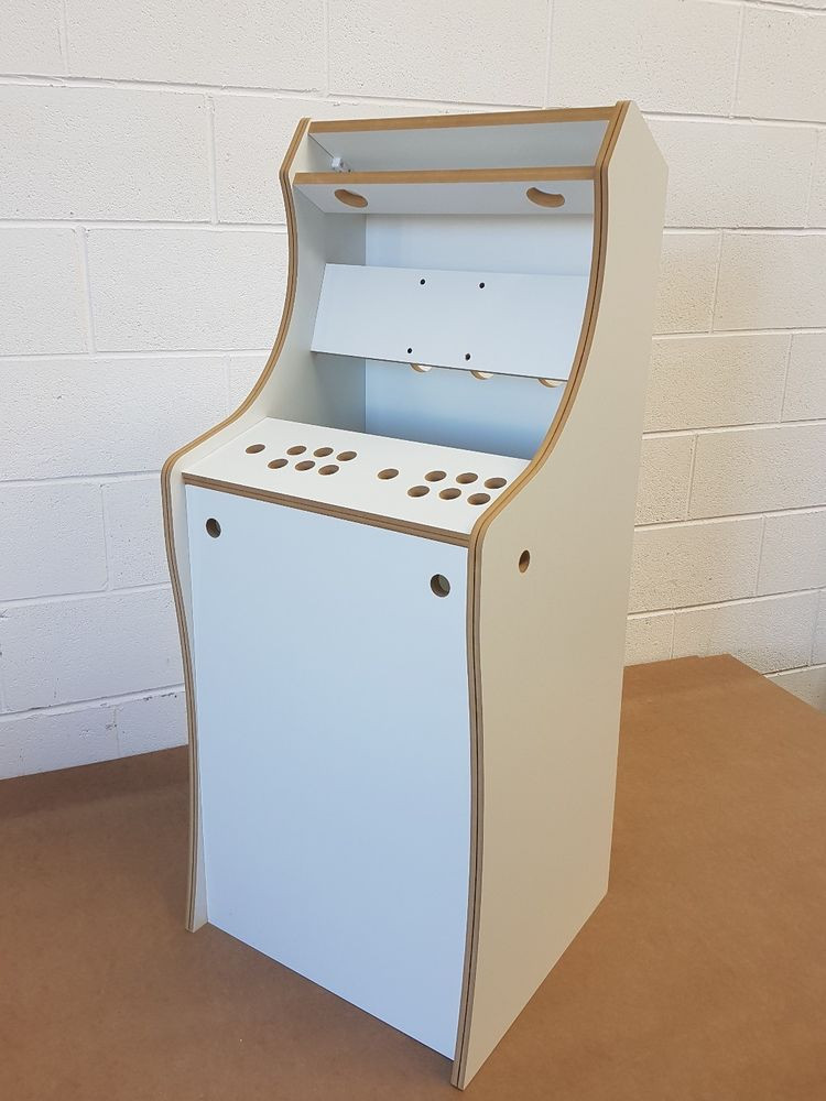 DIY Arcade Cabinet Plans
 THE MIDI " BARTOP ARCADE CABINET 2 PLAYER DIY FLAT PACK