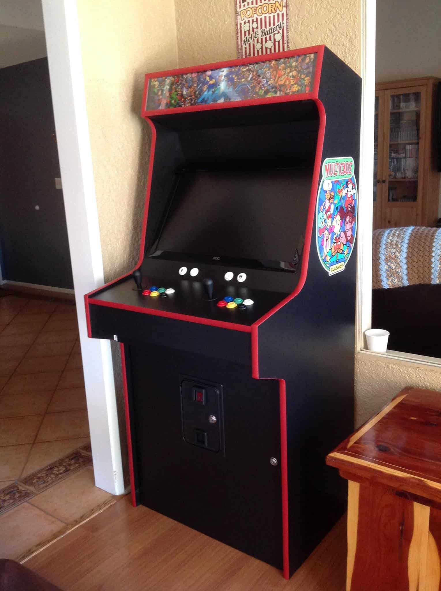 DIY Arcade Cabinet Plans
 Arcade Plans Build an Arcade Cabinet The Geek Pub